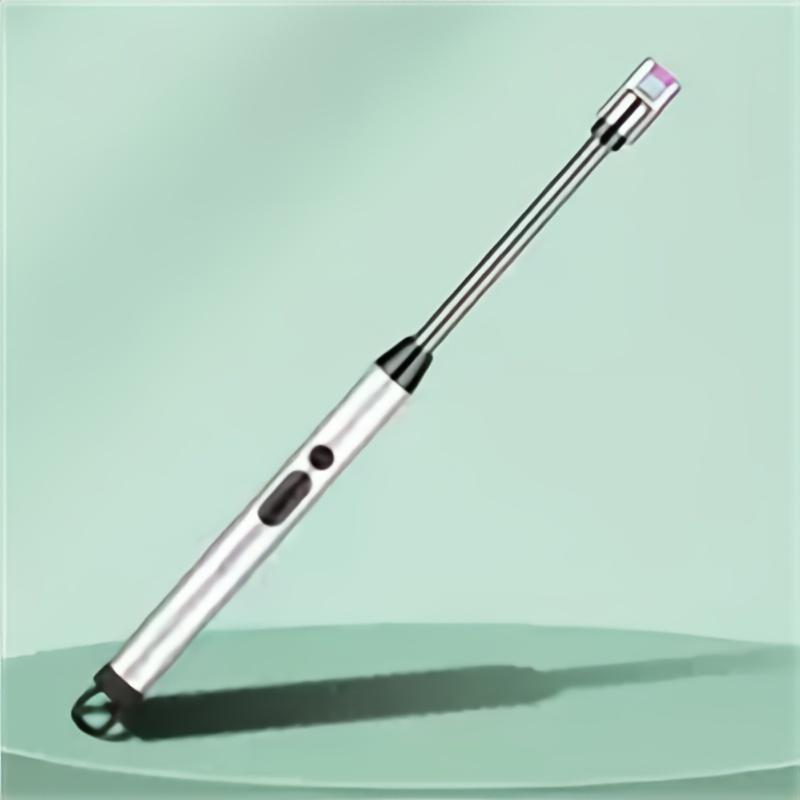 USB Fast-Charging Long-Lasting Pulse Igniter | Extended Heat-Resistant Metal Body | Multi-Scene Ignition Stick for Outdoor Camping Emergency