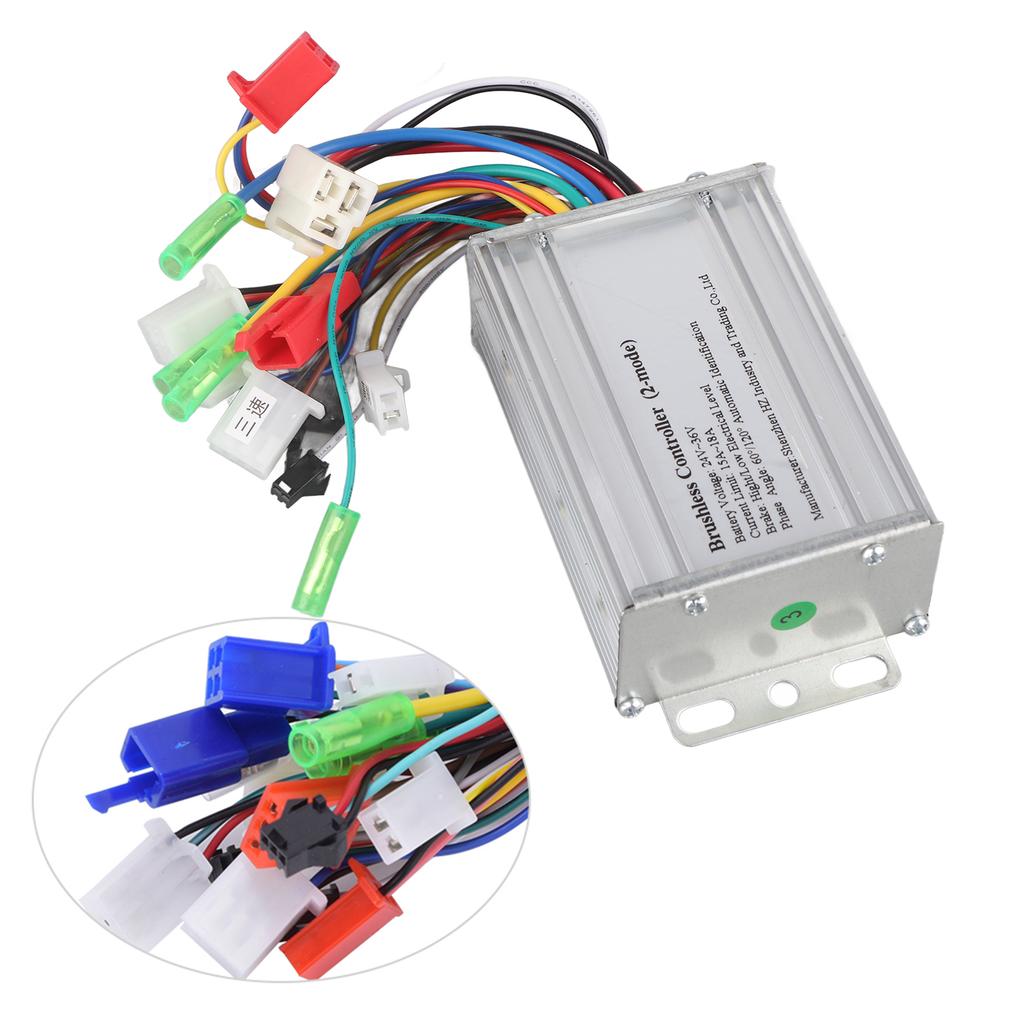 350W Electric Bicycle Brushless Speed Motor Controller for Electric Scooter24V 36V