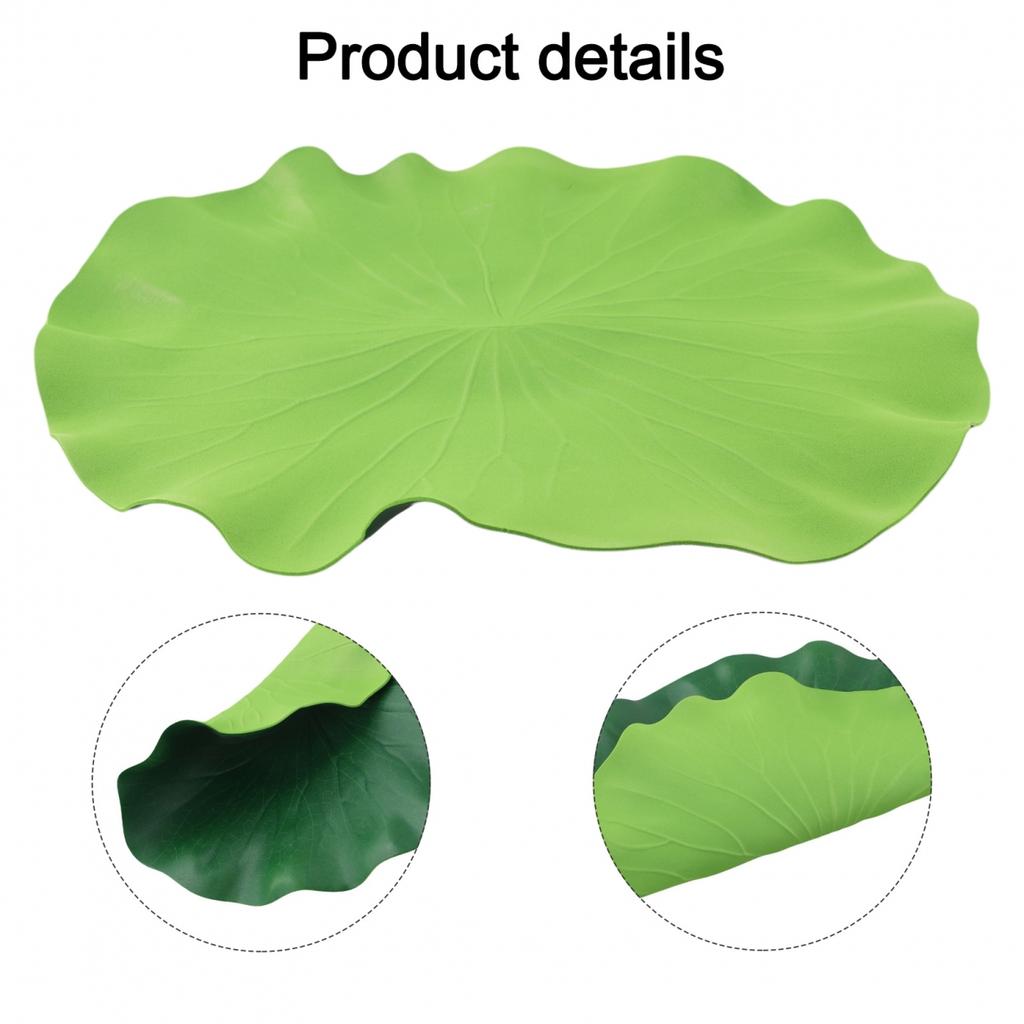 Akvariedekorasjon Kunstig flytende lotus Damdekorasjon Festdekorasjoner