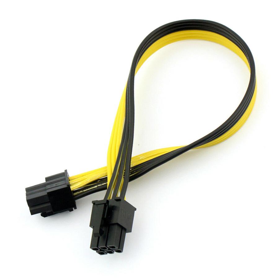 DIY Power Cable PCI-E PCI Express 6P Male to 6Pin Male Graphics Video Card 10pc