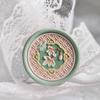 Flowering Period Fine Embossed Lacquer Seal Head Shaped 3D Modeling Hand Account Envelope Sealing Wax Sealing Decoration