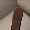 Spring Autumn New Children's Leather Shoes Girls' Baby Princess Soft Soled Girls' Black Western Style Bean Shoes 23-33