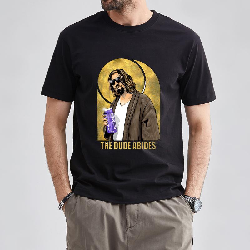 Dude The Big Lebowski Unisex Unisex Unisex Tops Tee Graphic Tshirts Vintage Funny ShortSleev Birthday Present Unisex T Shirts