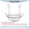 Adjustable Planter Insert for Pots Plant Support Decoration with 4 Hooks Party Tall Round