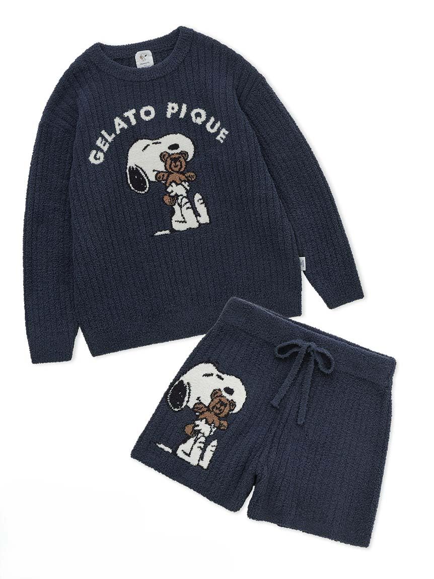 

Gelato Pique PEANUTS BEAR Pullover Shorts Set PWNT251110NVYF [EC Exclusive] &