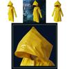 High Quality Waterproof Little Nightmares 2 Six Cosplay Costume Yellow Raincoat