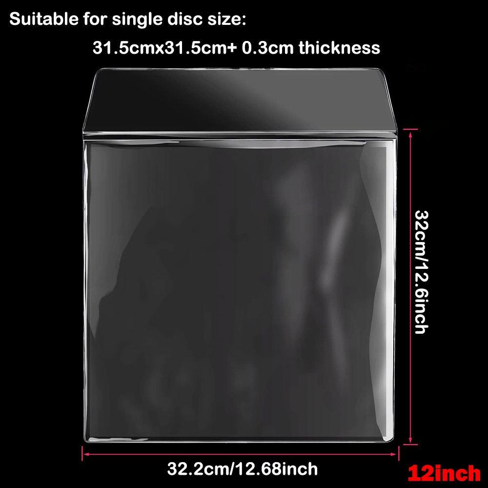 7/10/12 inch Vinyl Records Sleeve Resealable Vinyl Outer Sleeves Useful LP Record Cover Record