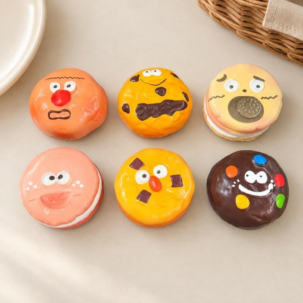 PU Squeeze Fidget Toy Funny Cookie Series Slow-rebound Doll New Squeeze Toys for Boys Girls