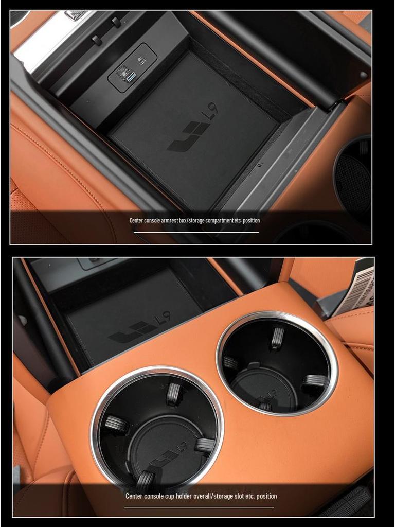 Ideal 9/8 Door Slot and Cup Holder Pad - Custom Car Interior Accessory