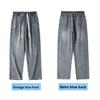 2026 New Fashionable Wide-Leg Loose Straight Pants for Men, Casual Versatile Jeans