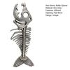 Artistic Skeleton Style Opener Vintage Fish Bone Bottle Opener, Heavy Duty Beer Cap Rustic Remover, Professional Kitchen Gadget for Home Bar