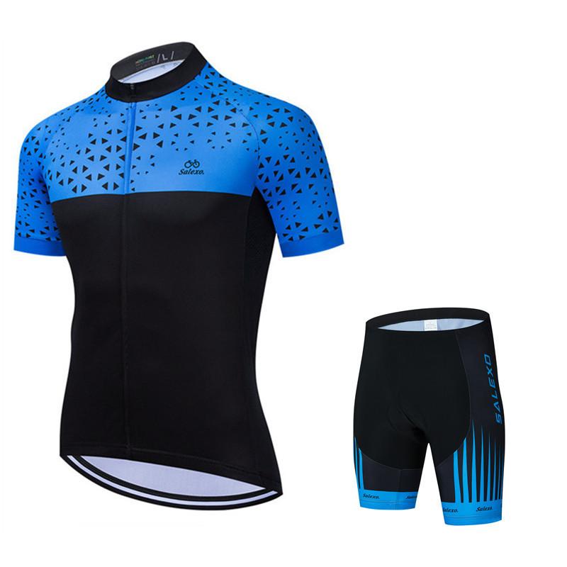 Men's Cycling Suit Summer Team Cycling Suit Set Mountain Bike Team Cycling Suit Set Quick Drying 2026 Summer Breathable Cycling Suit Set