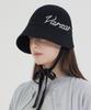 Bajal New Wave Bazal Punched Knit Bonnet Hat Black