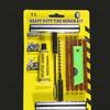 Quick Fix Car & Electric Tire Repair Kit: Metal Tools & Rubber Strips
