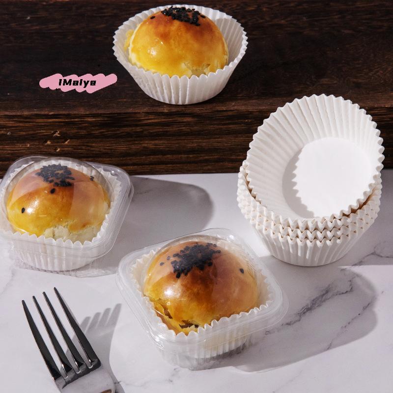500/1000Pcs White Chocolate Paper Liners Baking Muffin Cake Cups Cupcake Cases Party Tray Mold Greaseproof Wrappers