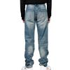 Jeans Homme Spargel Effilochés, Pantalon en Denim Droit, Jean Taille Haute (32)