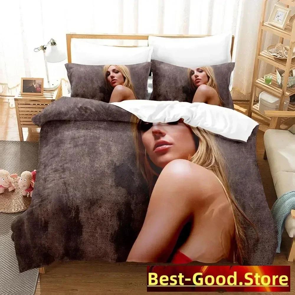 

Popular Britney Spears Bedding Set Single Twin Full Queen King Size Bed Set Adult Kid Bedroom Duvetcover Sets Parure De Lit Bed 70x133cm 2pcs
