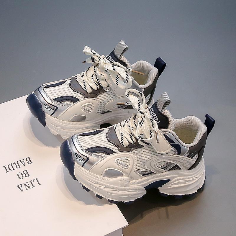 Popular Children's Sports Shoes Spring 2025 New Soft-soled Non-slip Baby Girl Casual Shoes Versatile Boys Single Shoes