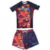 2026 Neuer hochelastischer Kampfanzug, Thema Drachenmuster Feuchtigkeitsableitender Jiu-Jitsu Trainingsanzug (Kurzarm + Shorts), Unisex