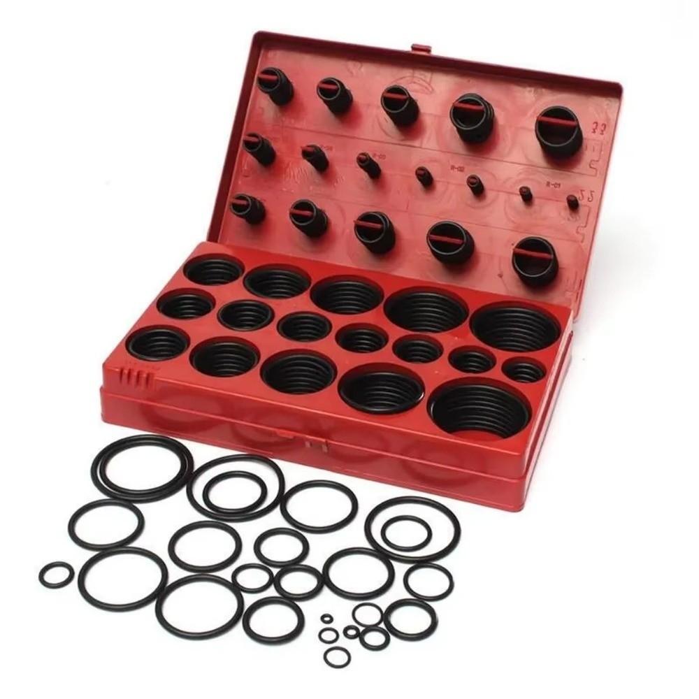 419PCS Universal O Ring Assortment Replacement Seal Gasket Repair Rubber O Ring  Pumps