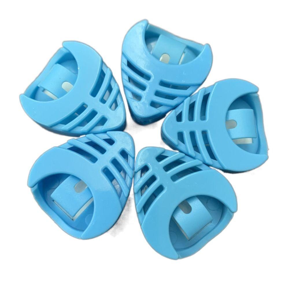 10PCS Random Color Guitar Pick Holder Adhesive Guitar Pick Box Bass Acoustic Guitar