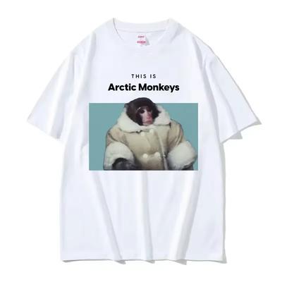 Funny This Is Arctic Monkeys Graphic TShirt Men Women Hip Hop Retro Punk Clothing T-shirt Casual Cotton Oversized T Shirts Tops