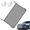 Universal Automotive Water Tank Protective Net Foldable Car Front Mesh Prevent Engine Hood Damage Stones Leaves Resistant Net