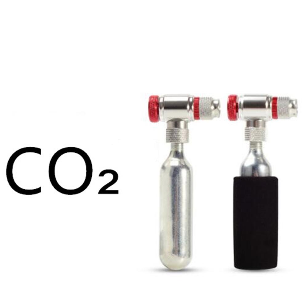 Bicycle Fast Inflatable Mini Mountain Road Bike Thickening Explosion-proof Portable CO2 Cylinder Pump