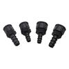 1/2", 3/4" Male Thread To DN16,DN20 Straight Connector Agriculture Industrial Irrigation Plumbing Pipe Fitting 5 Pcs