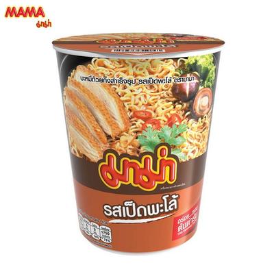 MAMA Greitai paruošiami makaronai Pa-Lo su anties skoniu, 60 g x 6 vnt. - Tailandietiškas maistas