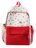 School Backpack For Girls With Oxford Fabric And Butterfly Bow For Teen Study Use