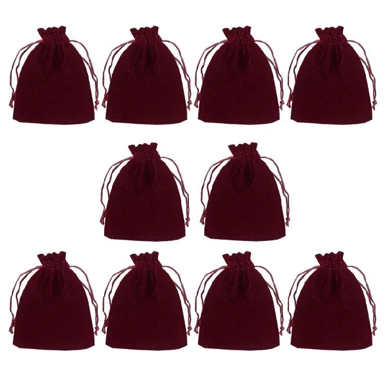 10 Stück Scheibenbeutel Kordelzugbeutel Kleine Süßigkeitenbeutel Handgefertigte Geschenkverpackungsbeutel