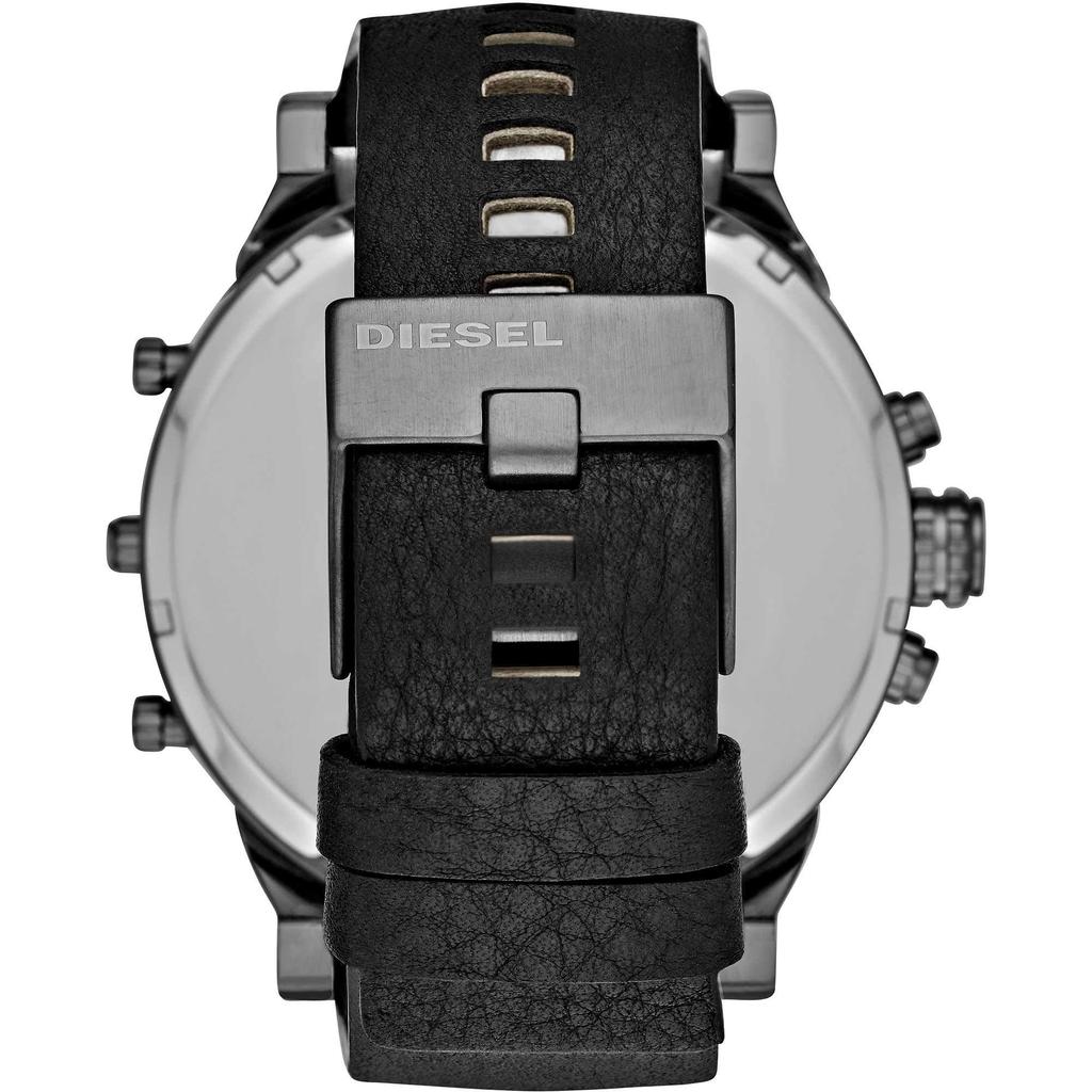 Diesel Daddy DZ7348 Watch with Leather Strap Mr. 2.0