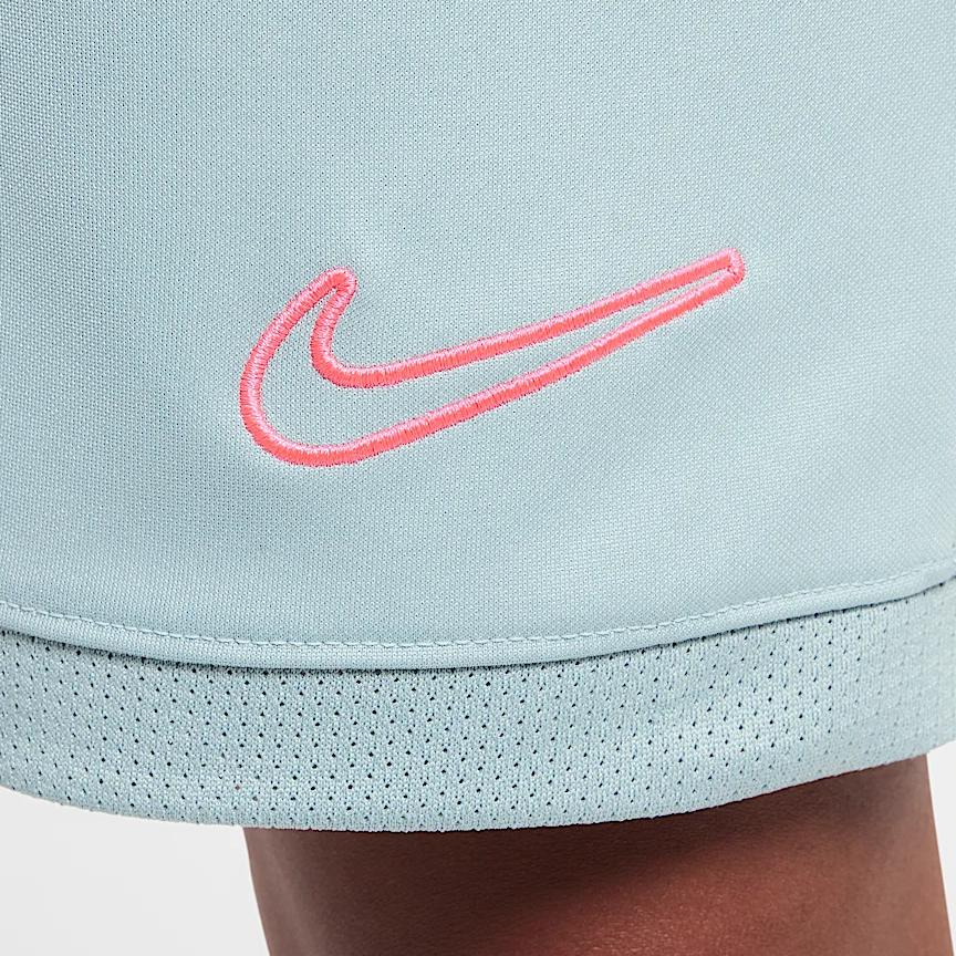 Nike Academy Dri-Fit Logo Quick-Dry Breathable Soccer Shorts Men Shorts Deep-Ocean-Blue Transparent-Pink HJ3718-395