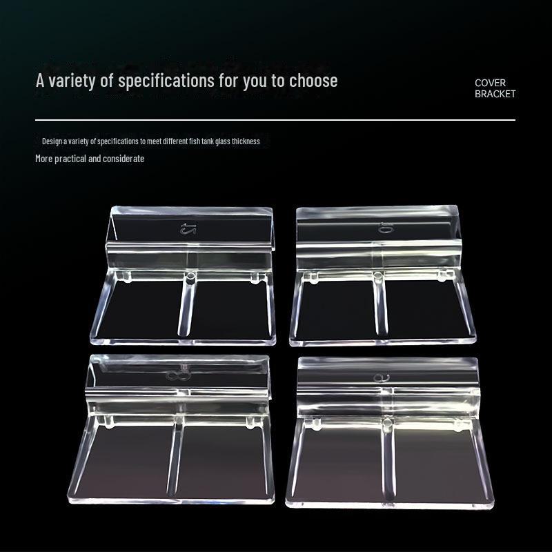 Popular Acrylic Fish Tank Cover Support Frame with Transparent Base and Anti-Jump Net