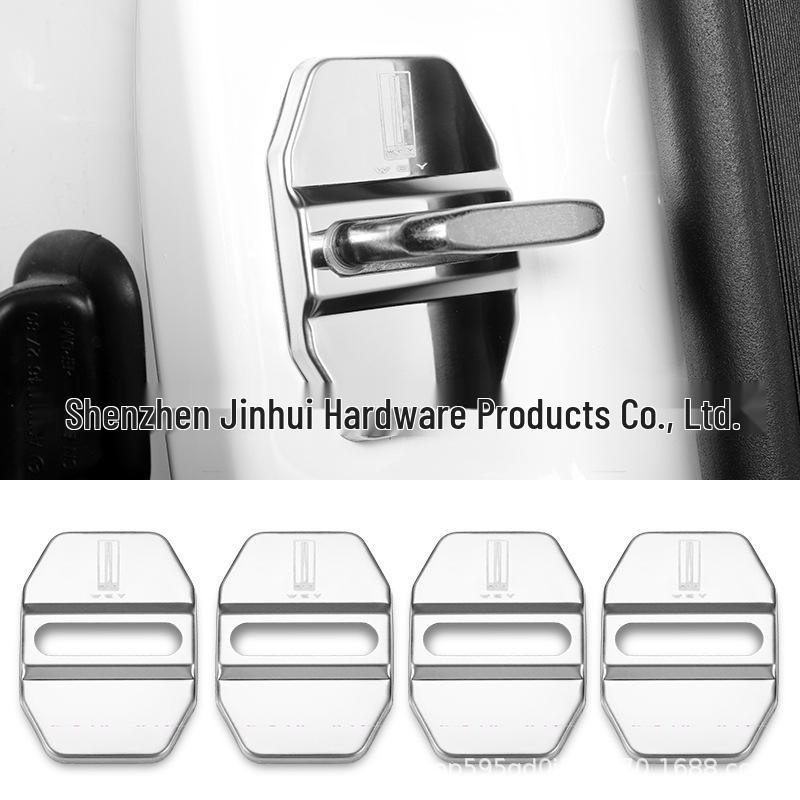 Kryt zámku dveří a západky z nerezové oceli pro WEY Tank 300, VV7, Mocha P8