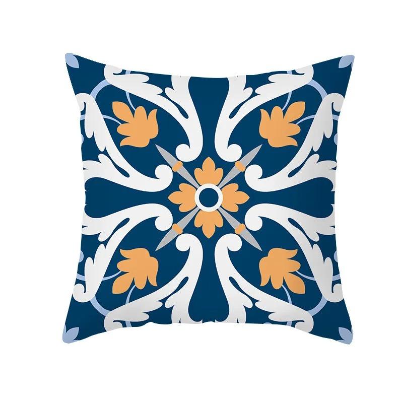 Office Living Room Home Pillowcase Simple Pattern Pillowcase Car Ornaments