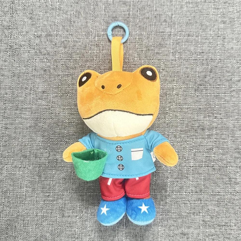 Frog Plush Toy Reggaeton Music Fan Gift Kids Christmas Stuffed Animal about 14-15cm