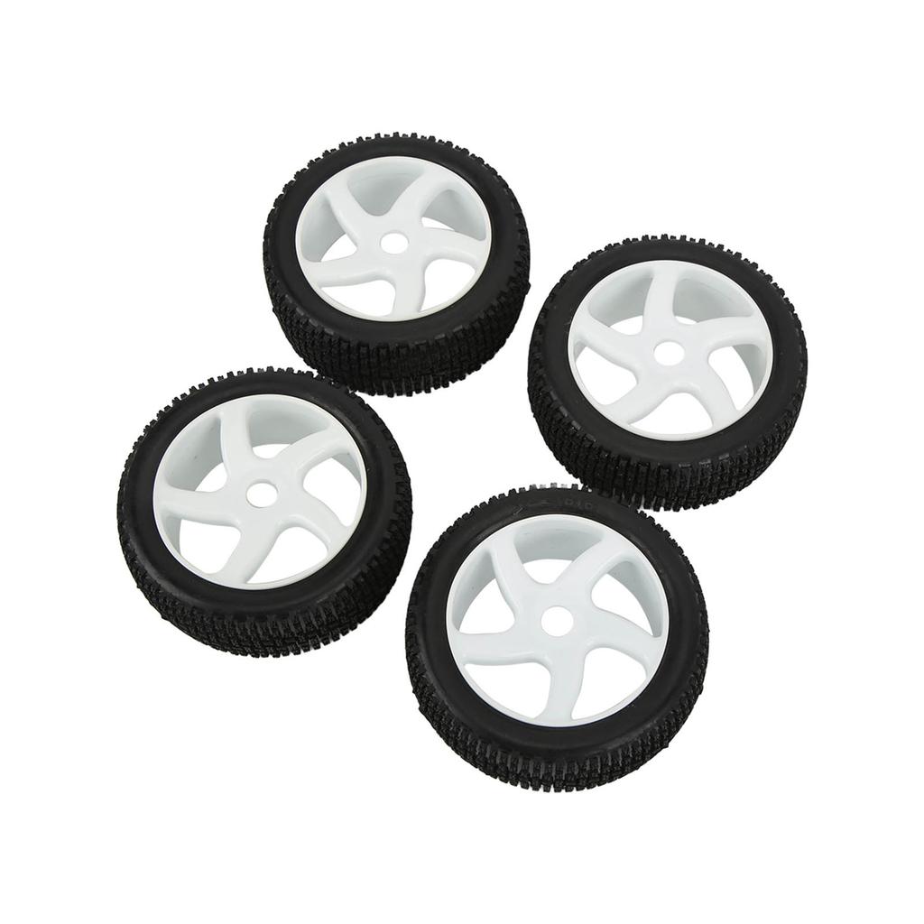 4pcs RC Car Rubber Tires Wheel Set for 1Celsius8 1Celsius10 Remote Control Car Upgrade Parts