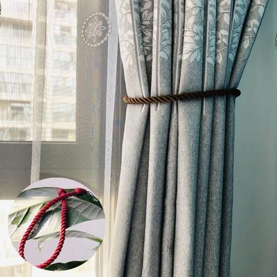 2Pcs Handmad Curtain Woven Tiebacks Easy To Use Curtains Tied Strap Curtains Binding Rope  Room