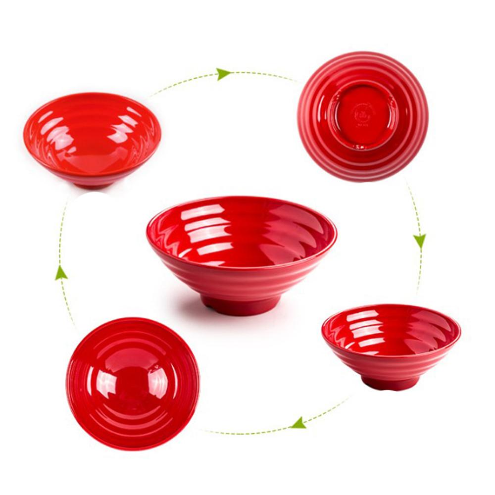 Melamine Tableware Screw Tableware Restaurant Kitchen Ramen Noodle Hot Bowl