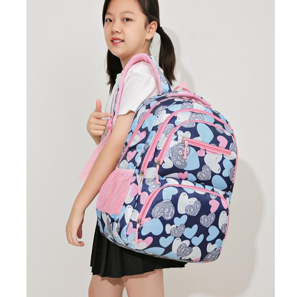 New Nylon Kids Shoulder Bag Large Capacity Trendy Schoolbag Outdoor Waterproof Children's Backpacks