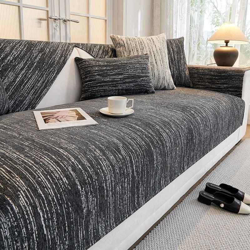 Thousand Silk Sofa Cushion Universal In All Seasons Chenier Anti-Cat Scratch Sofa Cover Cloth Towel  New Non-Slip Sofa Cover