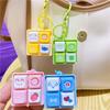DIY Keyboard Stress Relief Keychain Cartoon Mechanical Keyboard Tester New Fidget Toys