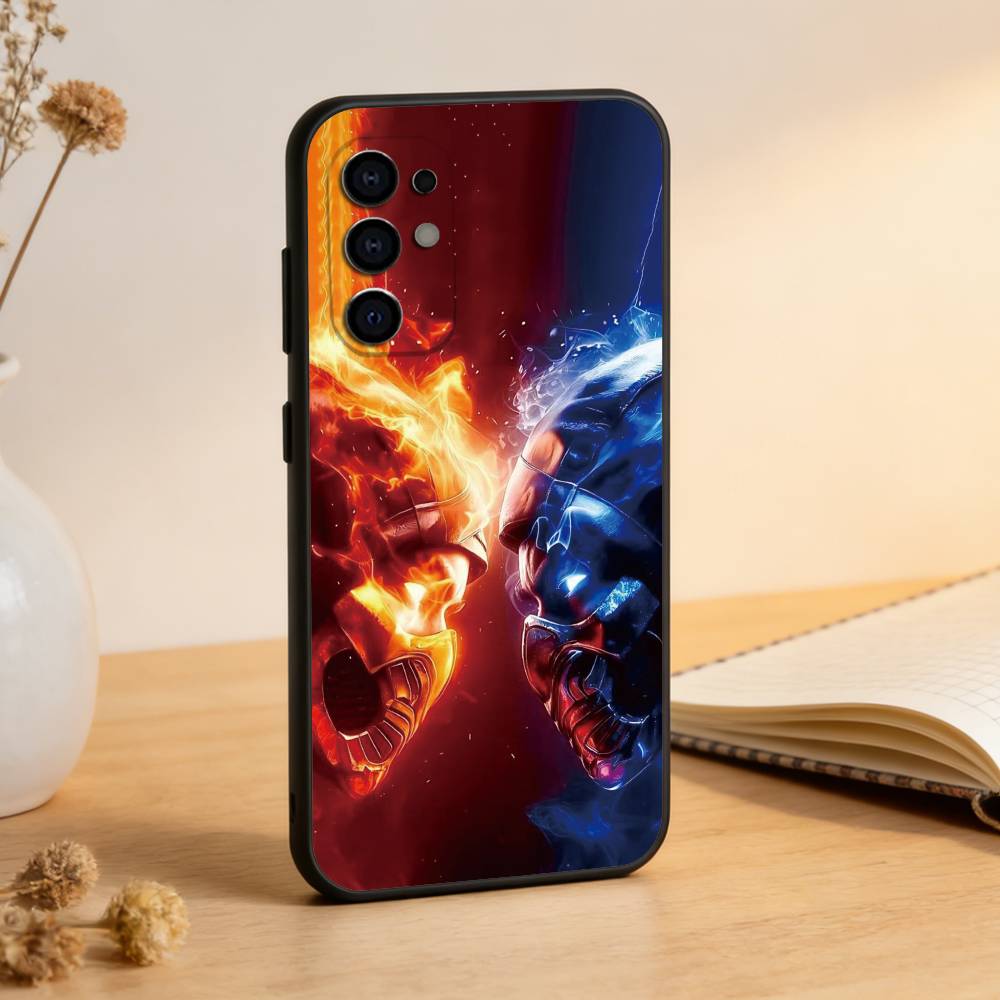 Mortal K-Kombat Game Phone Case For Samsung S25,S24,S21,S22,S23,S30,Ultra,S20,Plus,Fe,Soft Silicone Black Cover