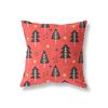Christmas Decoration Pillowcase Home Decor  Tree Print Cushion Cover Bedroom Living Room Sofa Car