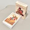 Sibilla Indovina Oracle Cards, 10.5*6cm Vintage 52-Card Divination Deck - Multilingual Victorian Style