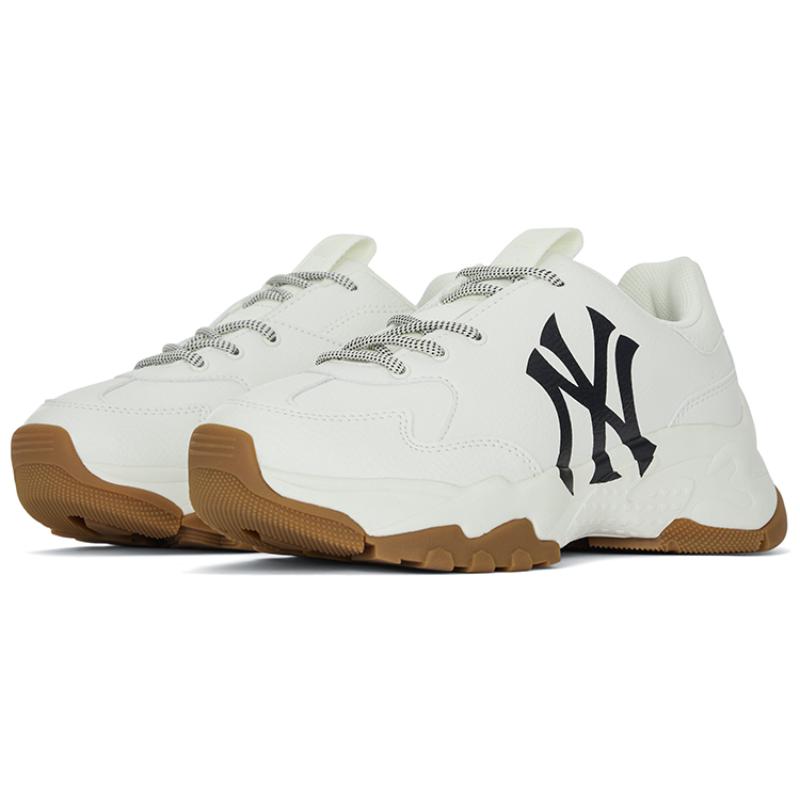 MLB Big Ball Chunky Low Top Chunky Sneakers Unisex Ecru Sneakers 3ASHBNA3N-50WHS