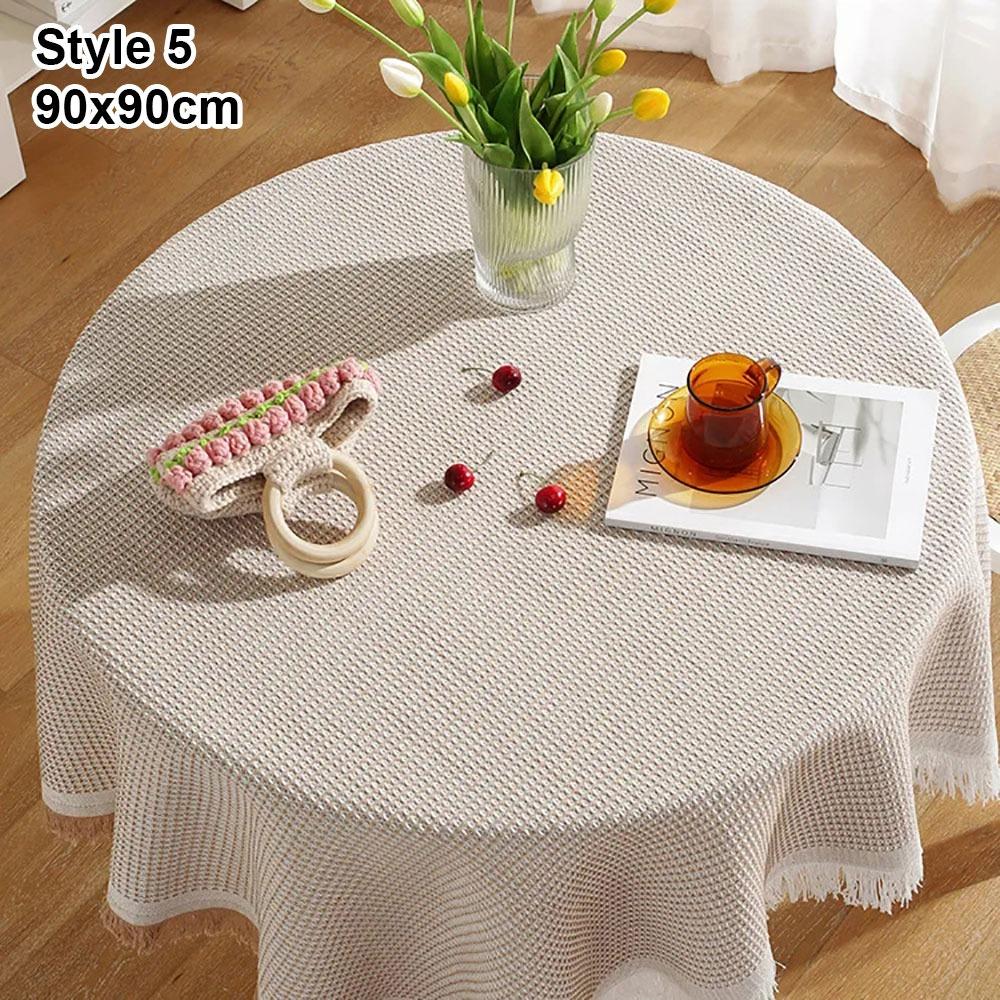 1Pcs 50x50cm 90x90cm Lace Tablecloth Round Table Square Table Dustproof Table Cloth Small Size Table Cover Desk Photo Background