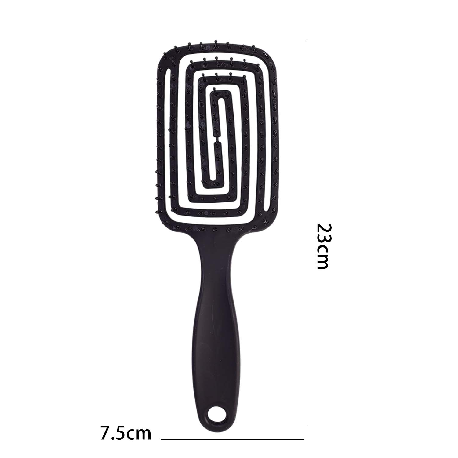 

1Pcs Elastic Massage Comb Hollow Cushion Hair Brush Scalp Massage Combs Hair Styling Detangler Fast Blow Drying Detangling Tools